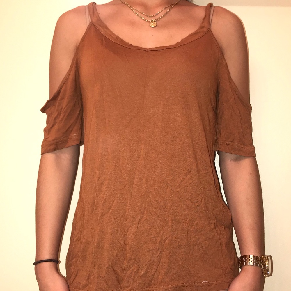 Tan Tank Top Shirt